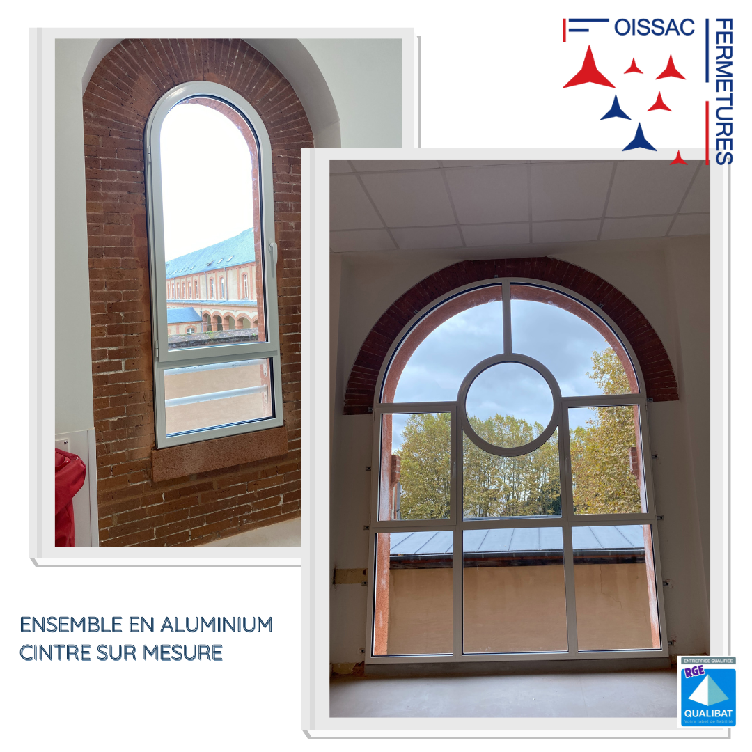 Poser une porte-fenêtre sur-mesure en bois avec ouverture oscillo-battante et vitrage sécurité pour une rénovation près de Toulouse 31 en Haute-Garonne