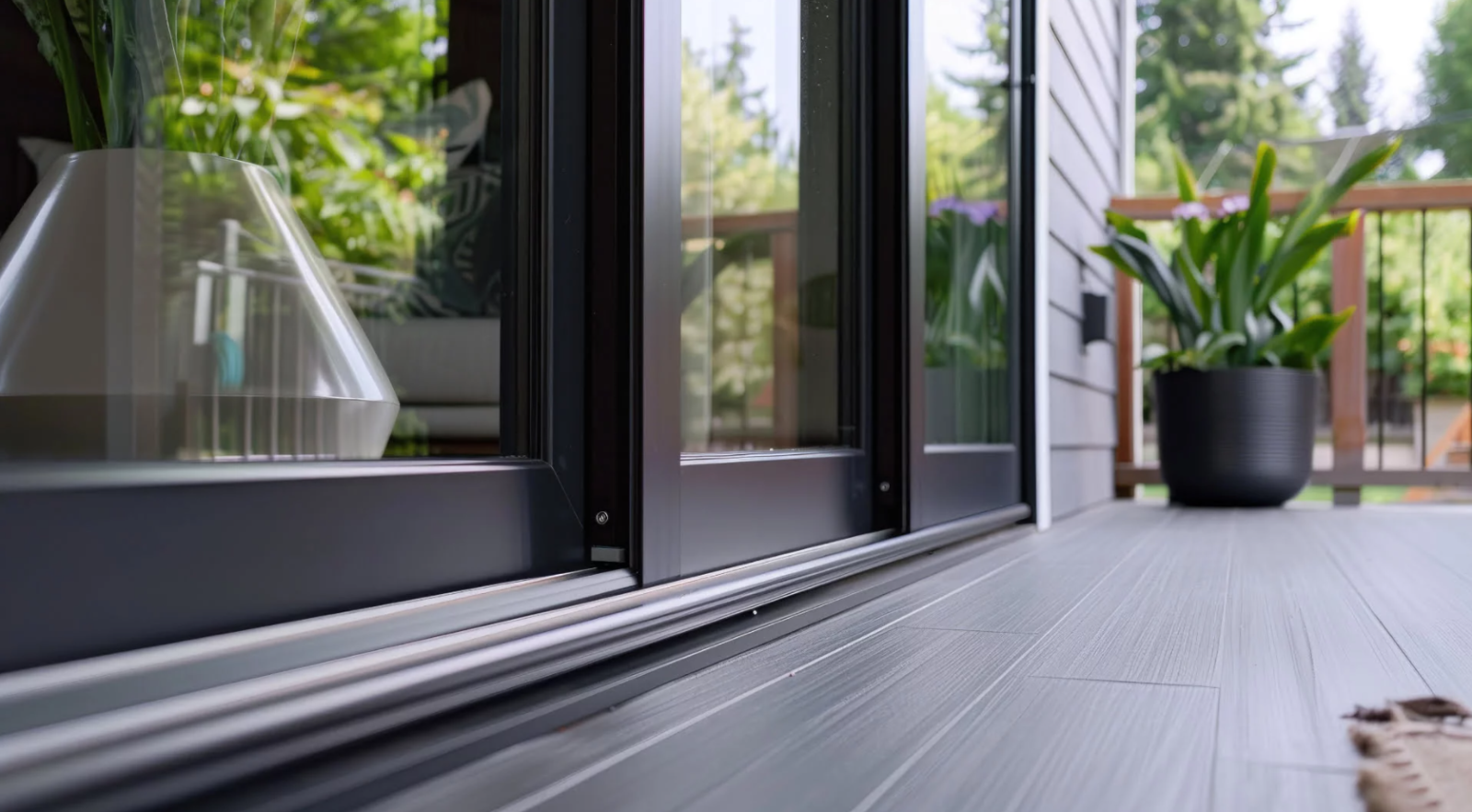 Remplacement de porte d’entrée sécurisée avec vitrage à Labège 31670 près de Toulouse