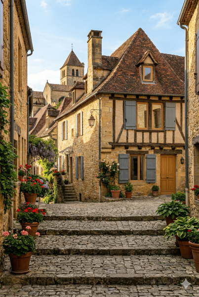 Installation de fenêtres bois pour une rénovation à Martel (46)
