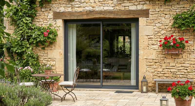 Fourniture et pose de galandage aluminium 7016 à Toulouse (31) en Haute-Garonne