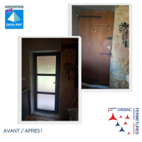 Notre zone d'activité pour ce service Poser une fenêtre cintrée sur-mesure avec triple vitrage acoustique et store intérieur pour une maison situé proche de